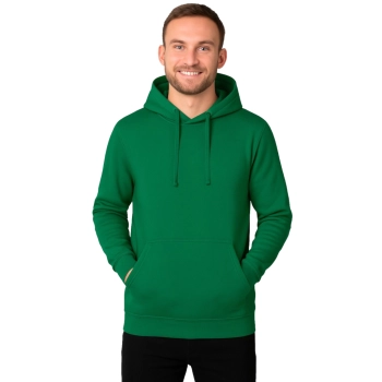 Bluza dresowa męska z kapturem kolor zielony roz.M